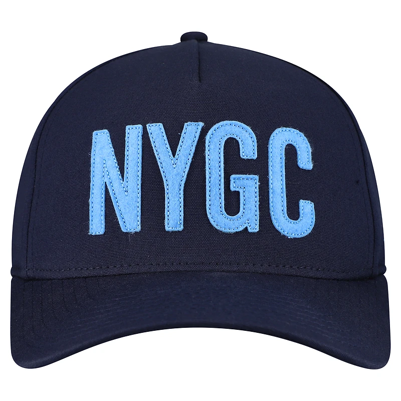 Men's Redvanly Navy New York Golf Club Adjustable Hat