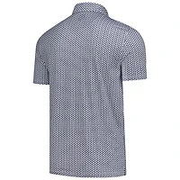 Men's  White New York Golf Club Logo Preformance Polo