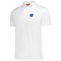 Polo alpin blanc Redvanly x New York Golf Club pour homme