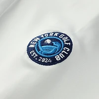 Polo alpin blanc Redvanly x New York Golf Club pour homme