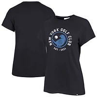 T-shirt Frankie pour femme bleu marine TGL New York Golf Club '47
