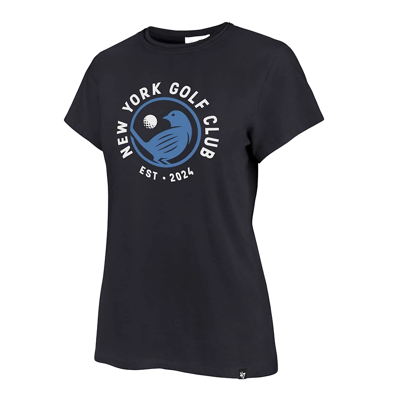 T-shirt Frankie pour femme bleu marine TGL New York Golf Club '47