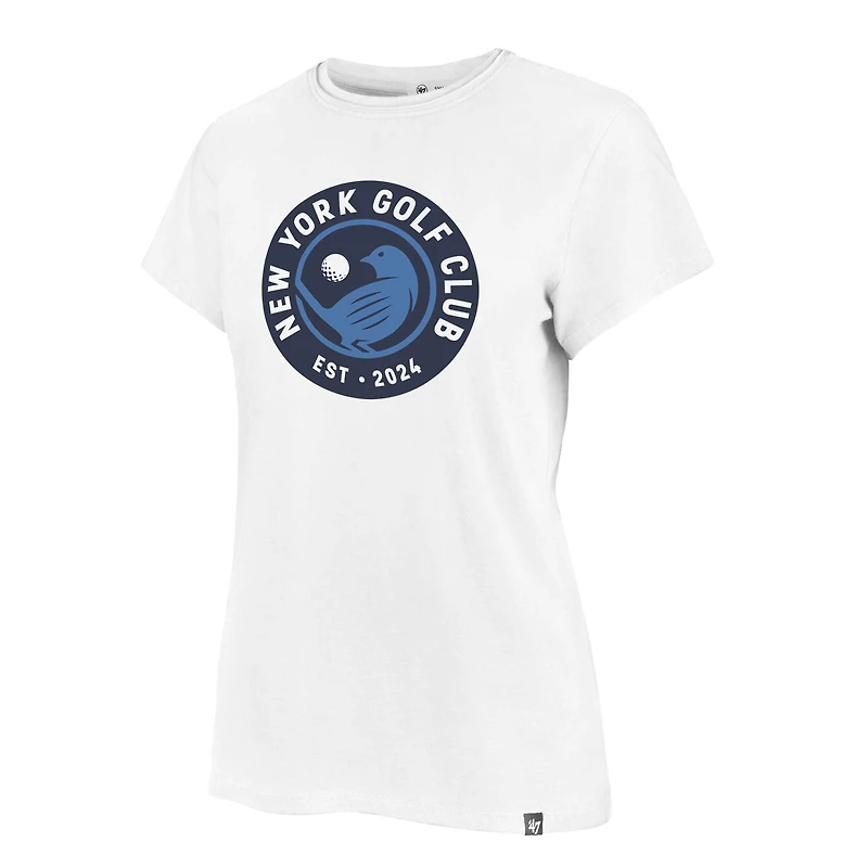 T-shirt blanc pour femme TGL New York Golf Club Frankie '47