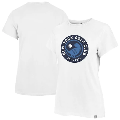 T-shirt blanc pour femme TGL New York Golf Club Frankie '47