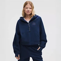 Women's lululemon Navy New York Golf Club Scuba Oversized Half-Zip Hoodie