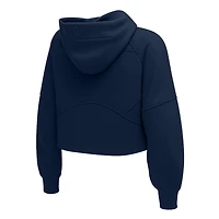 Sweat à capuche oversize demi-zip lululemon Navy New York Golf Club Scuba pour femme
