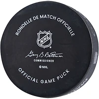 Alexander Romanov New York Islanders Autographed Official Game Puck
