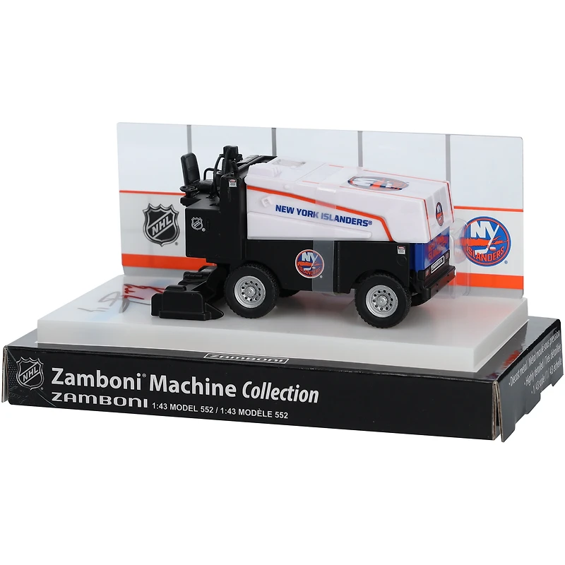 Zamboni moulée sous pression autographiée par Bo Horvat des Islanders de New York à l'échelle 1:43