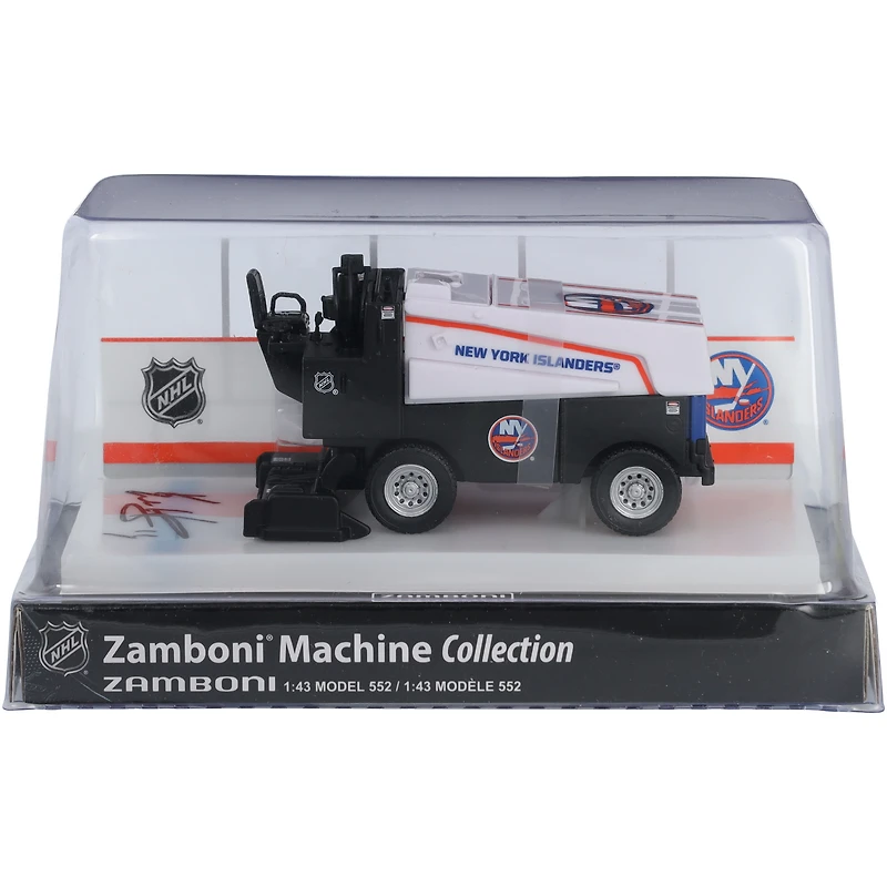 Zamboni moulée sous pression autographiée par Bo Horvat des Islanders de New York à l'échelle 1:43