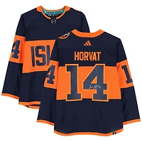 Maillot adidas authentique dédicacé par Bo Horvat des New York Islanders Stadium Series 2024