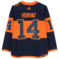 Maillot adidas authentique dédicacé par Bo Horvat des New York Islanders Stadium Series 2024