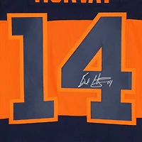 Maillot adidas authentique dédicacé par Bo Horvat des New York Islanders Stadium Series 2024