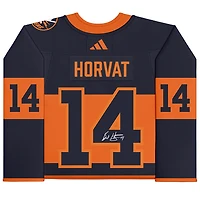 Maillot adidas authentique dédicacé par Bo Horvat des New York Islanders Stadium Series 2024