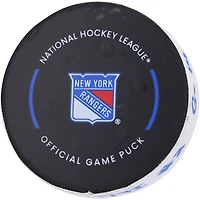 Bo Horvat New York Islanders Game-Used Goal Puck from March 17, 2024 Vs. New York Rangers