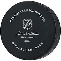 Rondelle de match officielle autographiée par Bryan Trottier des Islanders de New York