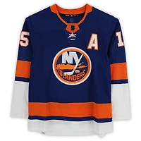 Cal Clutterbuck Royal New York Islanders Autographed adidas Jersey