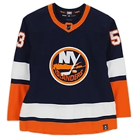Casey Cizikas Navy New York Islanders Autographed adidas 2020 Reverse Retro Jersey