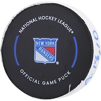 Casey Cizikas New York Islanders Game-Used Goal Puck vs. New York Rangers on November 3, 2024
