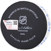 Casey Cizikas New York Islanders Game-Used Goal Puck vs. New York Rangers on November 3, 2024