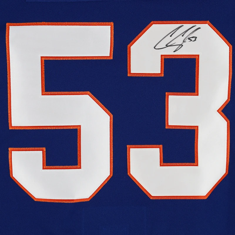 Maillot adidas autographié par Casey Cizikas des Royal New York Islanders