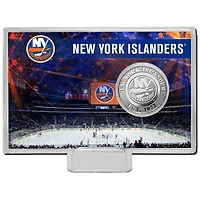 Histoire de l'équipe Highland Mint New York Islanders - Coin Card