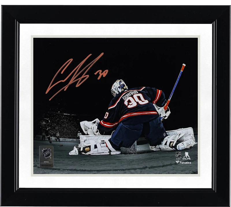 Ilya Sorokin New York Islanders Autographed 8" x 10" Making Save Spotlight Photograph