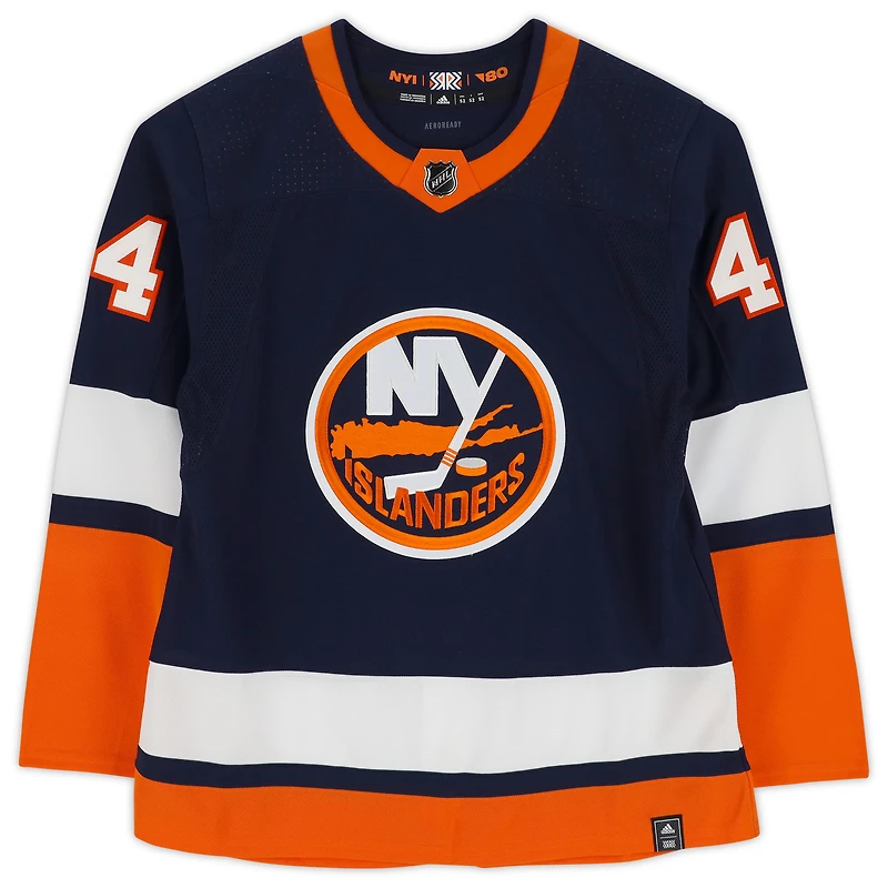 Maillot rétro adidas Reverse 2020 autographié par Jean-Gabriel Pageau des Islanders de New York