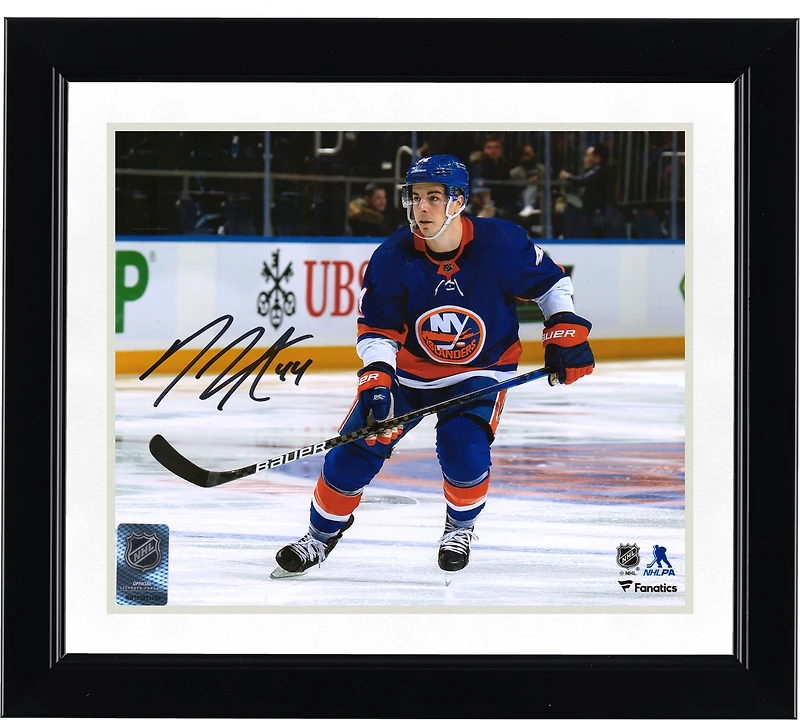 Jean-Gabriel Pageau New York Islanders Autographed 8" x 10" Royal Jersey Skating Photograph