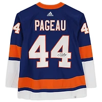 Jean-Gabriel Pageau Royal New York Islanders Autographed adidas Jersey