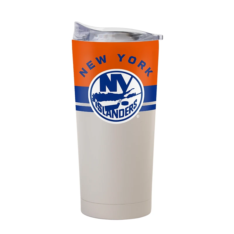 Gobelet isotherme Logo Brands New York Islanders Horizon de 59 cl (20 oz) avec revêtement en poudre