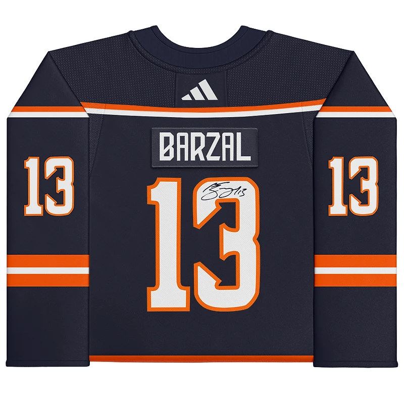 Mathew Barzal New York Islanders Autographed 2022-23 Reverse Retro adidas Authentic Jersey