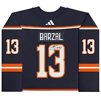Mathew Barzal New York Islanders Autographed 2022-23 Reverse Retro adidas Authentic Jersey