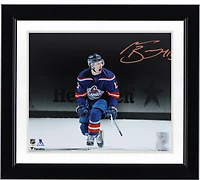 Mathew Barzal New York Islanders Autographed 8" x 10" Reverse Retro Celebration Spotlight Photograph