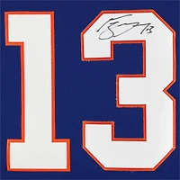 Mathew Barzal Islanders de New York Maillot authentique bleu autographié Adidas
