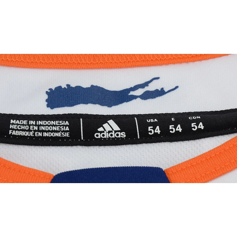 Mathew Barzal New York Islanders Autographié Bleu Alternatif Adidas Authentique Maillot