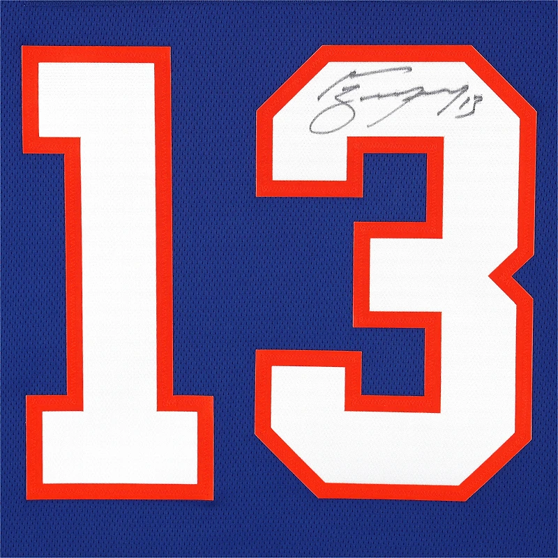Maillot Breakaway Blue Fanatics autographié par Mathew Barzal des Islanders de New York