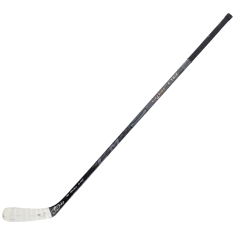 Mathew Barzal New York Islanders Autographed Game-Used Black CCM Stick vs. Columbus Blue Jackets on October 21 2021 with "G.U. 10/21/2021 vs CBJ" Inscription