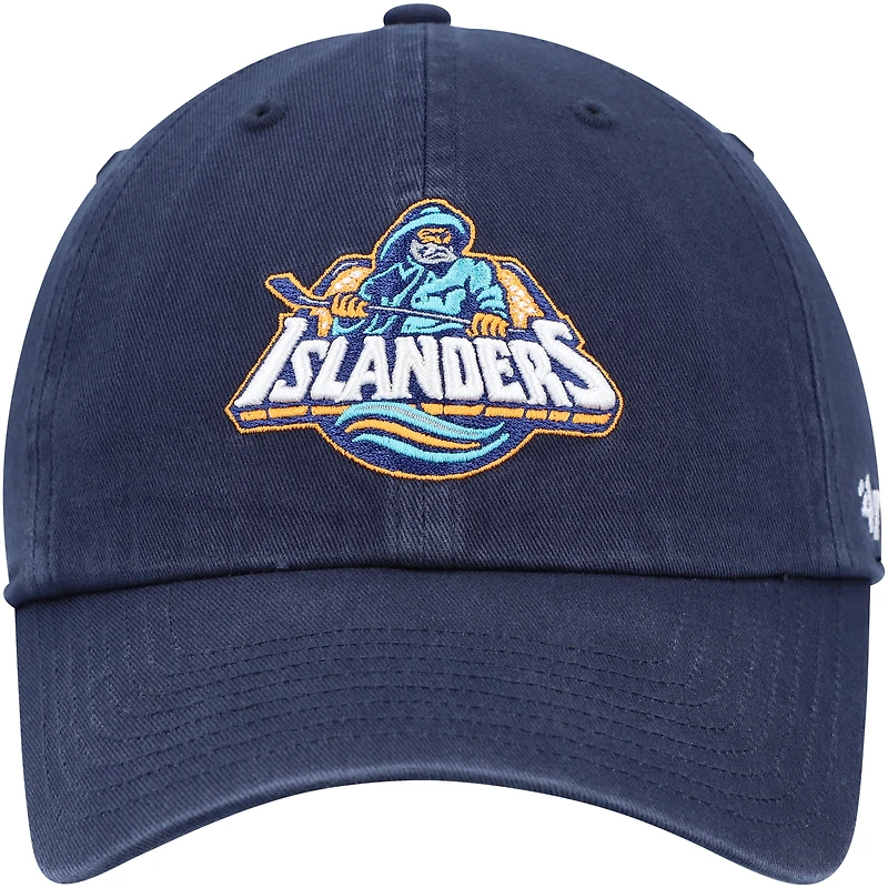 Casquette réglable '47 Navy New York Islanders Clean Up pour homme