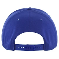 Men's '47 Royal New York Islanders Overhand Logo Side Patch Hitch Adjustable Hat