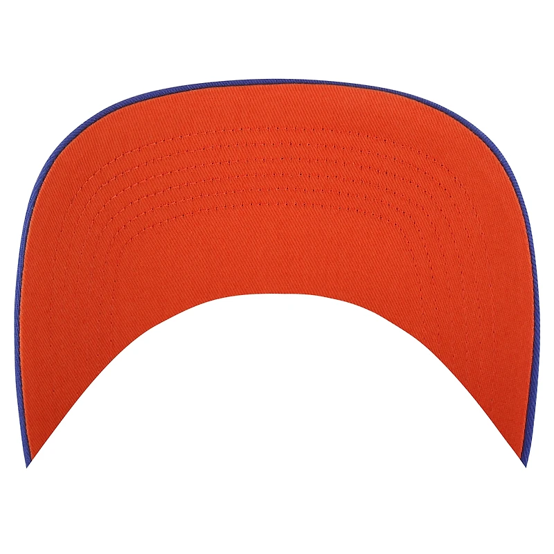Men's '47 Royal New York Islanders Overhand Logo Side Patch Hitch Adjustable Hat