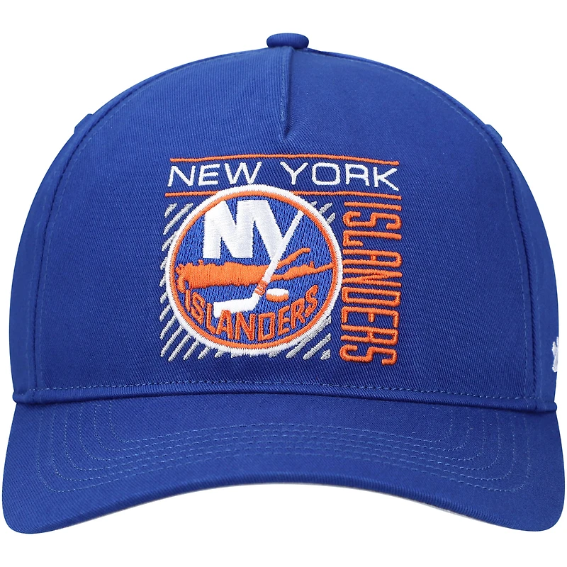 Casquette '47 Royal New York Islanders Reflex Hitch Snapback pour homme