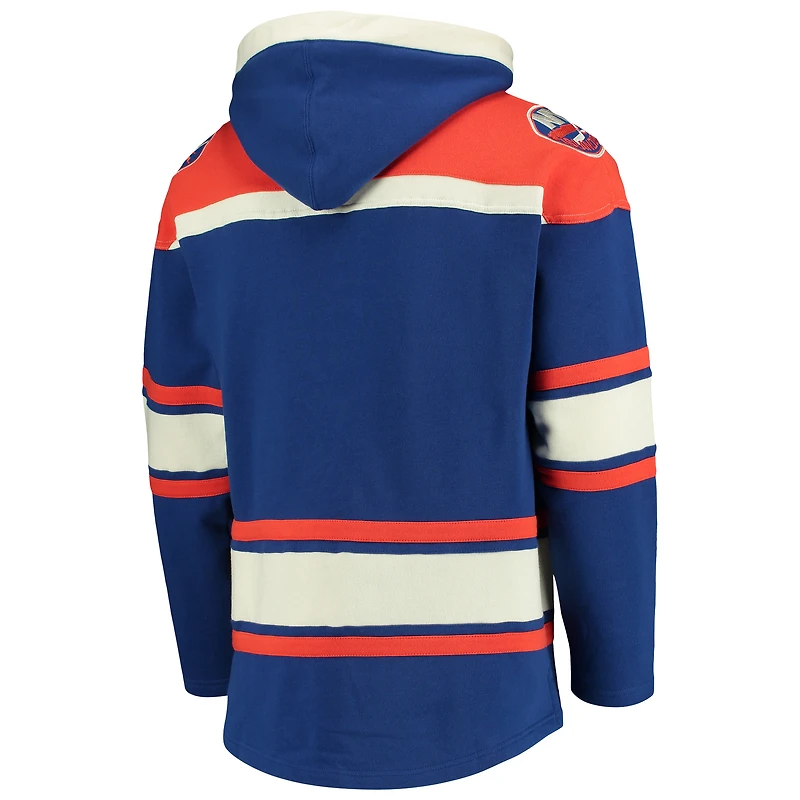 Sweat à capuche Superior Lacer '47 Royal New York Islanders pour homme