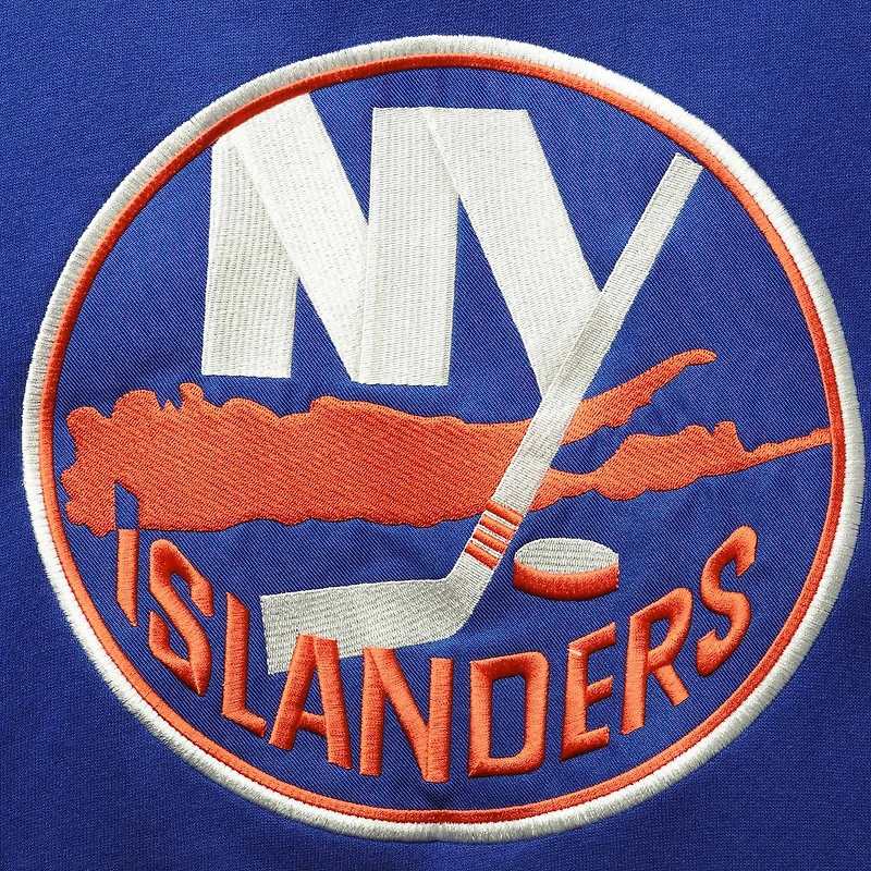 Men's '47  Royal New York Islanders Superior Lacer Hoodie