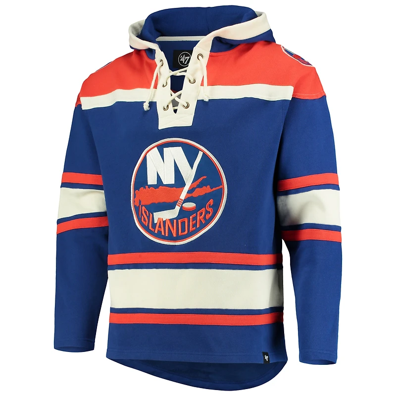 Sweat à capuche '47 Royal New York Islanders Superior Lacer pour homme