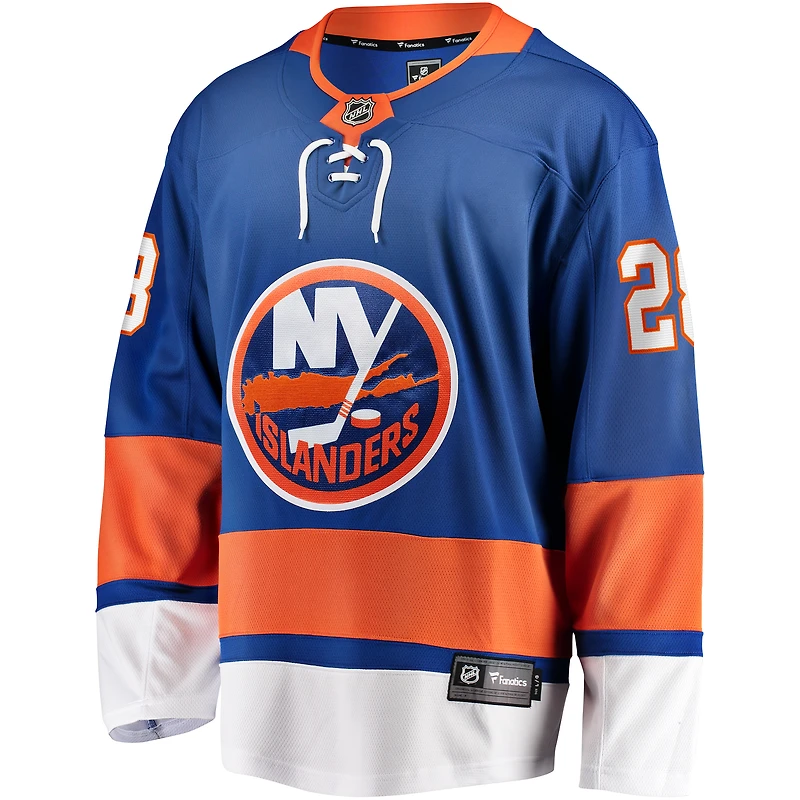 Men's Fanatics Alexander Romanov Blue New York Islanders Home Premier Breakaway Player Jersey