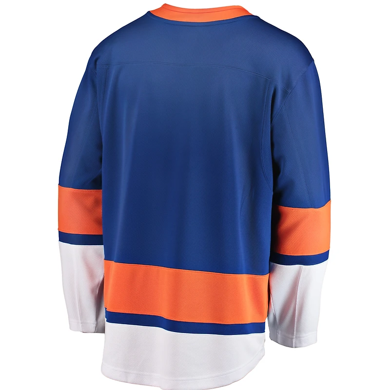 Maillot Breakaway Home Fanatics bleu pour hommes des Islanders de New York