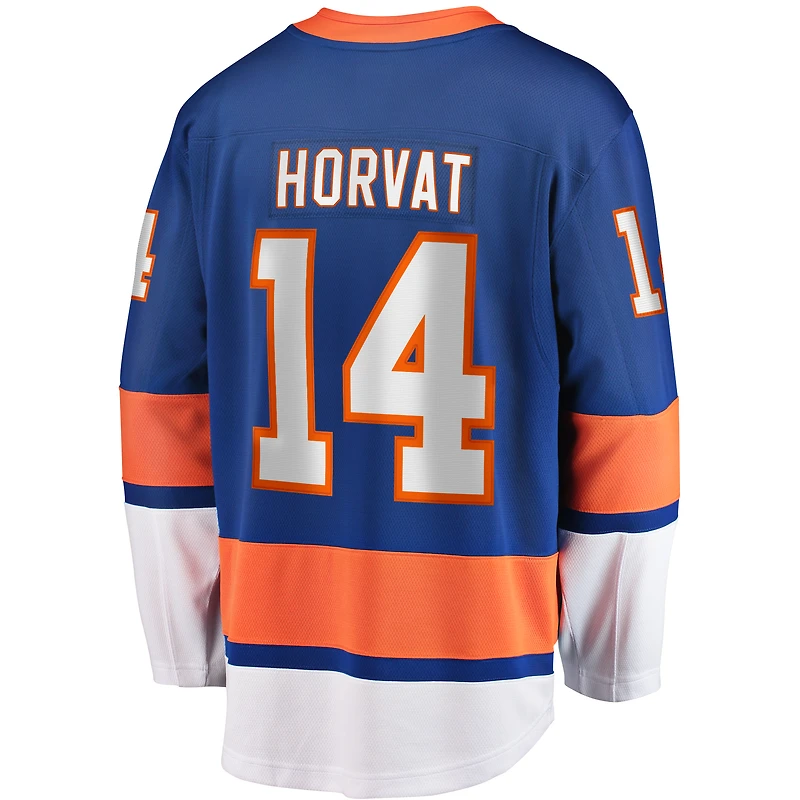 Maillot Breakaway à domicile des Islanders de New York Fanatics Bo Horvat bleu pour hommes
