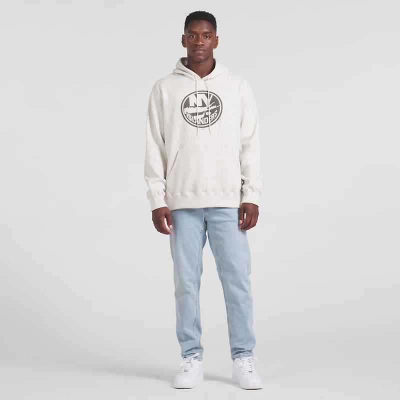 Men's Fanatics Cream New York Islanders Made Canada Pullover Hoodie