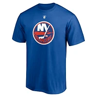 Fanatics Branded Glenn Resch Royal New York Islanders Authentic Stack Retired Player Surnom et numéro T-shirt