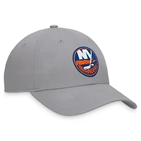 Casquette ajustable gris Fanatics pour hommes des Islanders de New York Extra Time